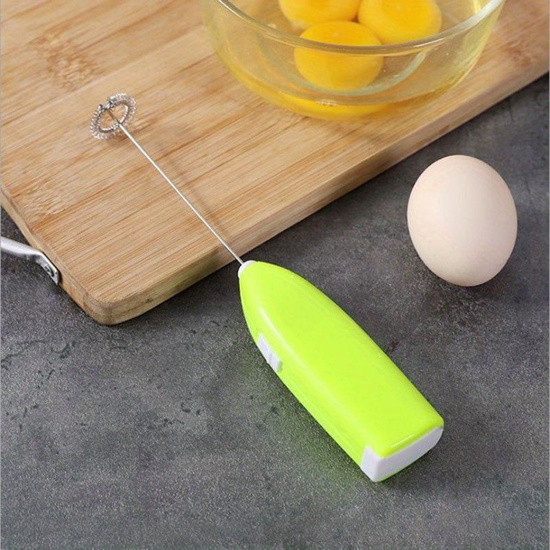 Make Perfectly Frothed Coffee & Milk at Home with this Handheld Electric Milk Frother for chefs!