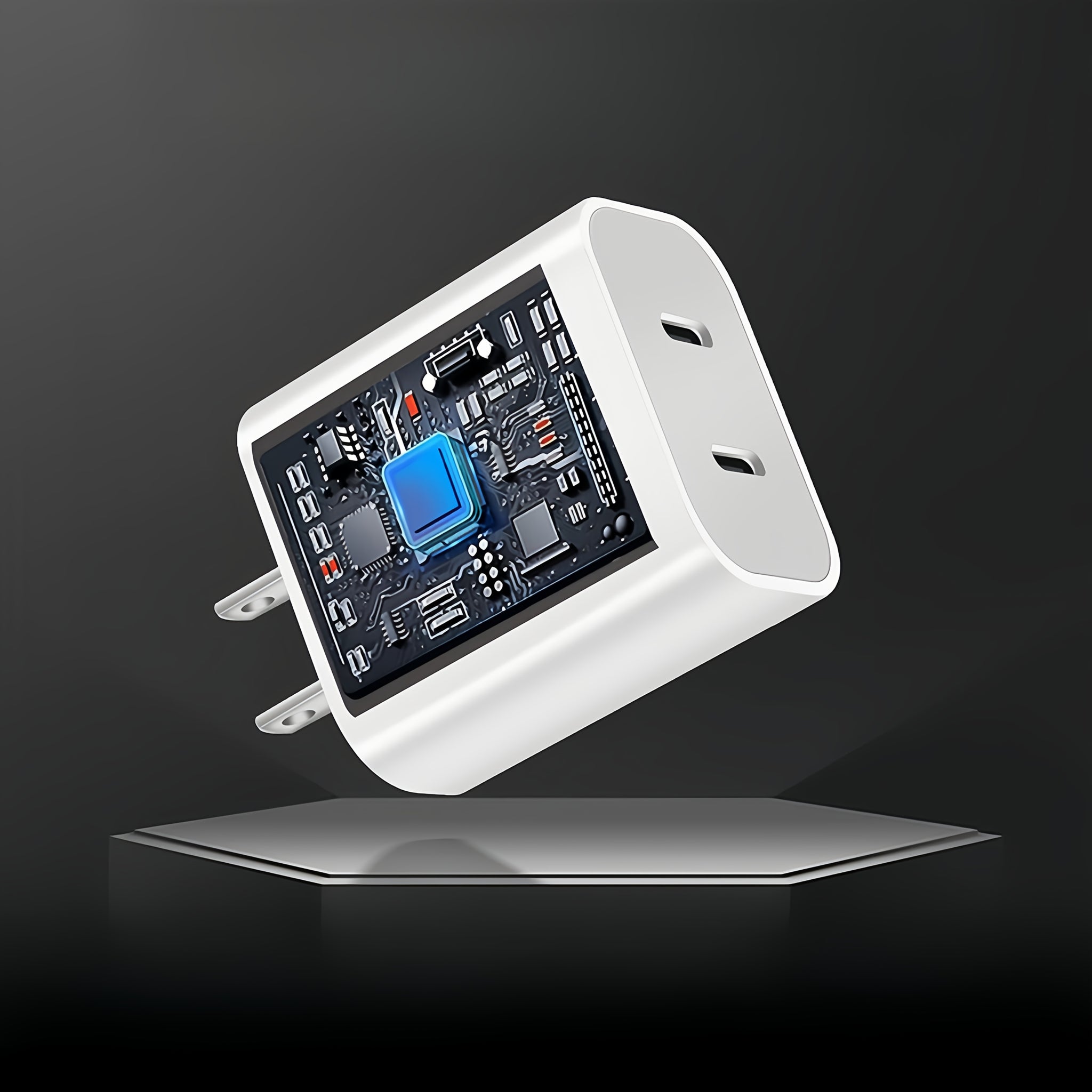 Fast Charger for iPhone 16, 1pc/2pcs Pack 40W Dual-Port Power Delivery Charging Block, with 3.3ft USB C to C Fast Charging Cable, for iPhone