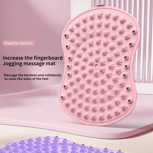 Acupoint Foot Massage Toe Pressing Plate Foot Massage Artifact Pad Silicone Toe Pressing Plate Thickening Home Jogging Foot Pad