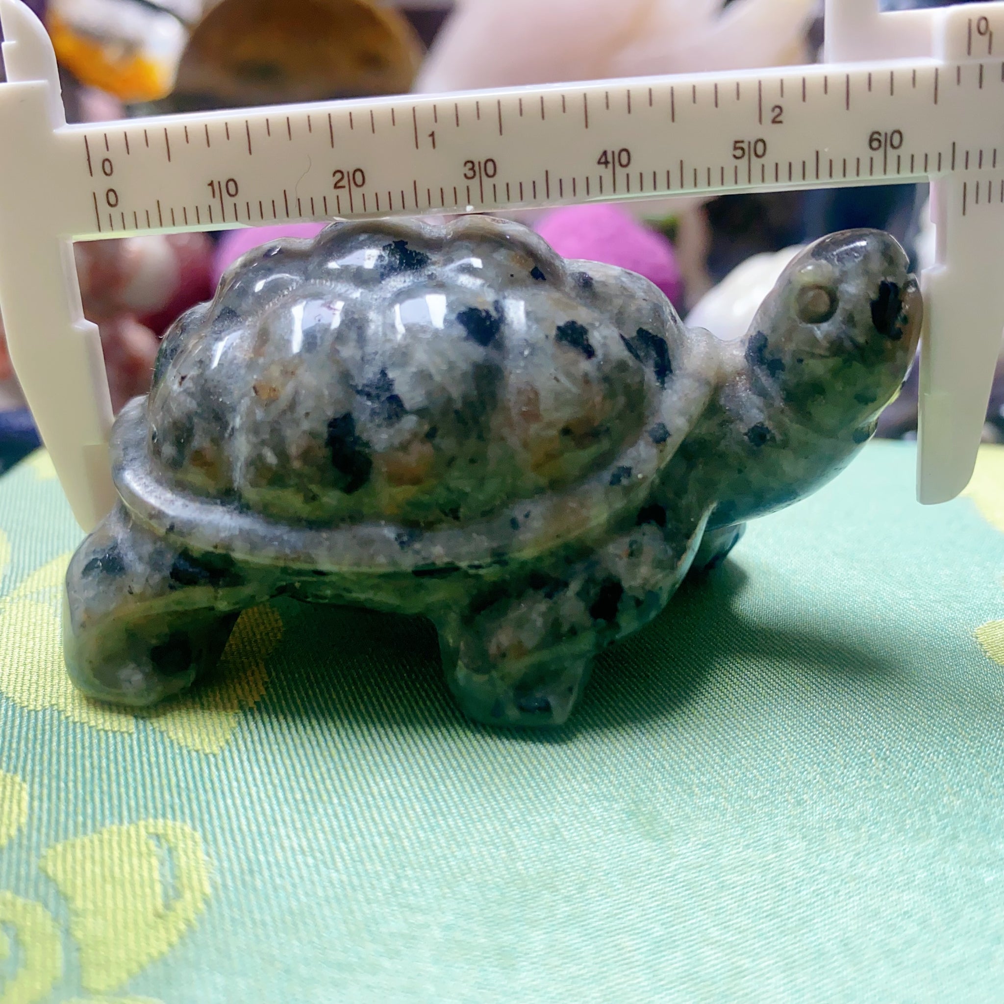 Hand carved Crystal Turtle Crystal Gift Crystal Figurine Crystal Carving Crystal Animal