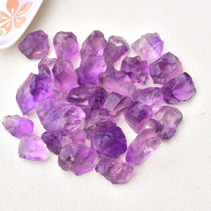 Natural Raw Crystals Stone Minerals Specimen Amethyst Rose Quartz Irregular Shape Rough Rock Stone Healing Aquarium Decoration