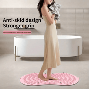 Acupoint Foot Massage Toe Pressing Plate Foot Massage Artifact Pad Silicone Toe Pressing Plate Thickening Home Jogging Foot Pad