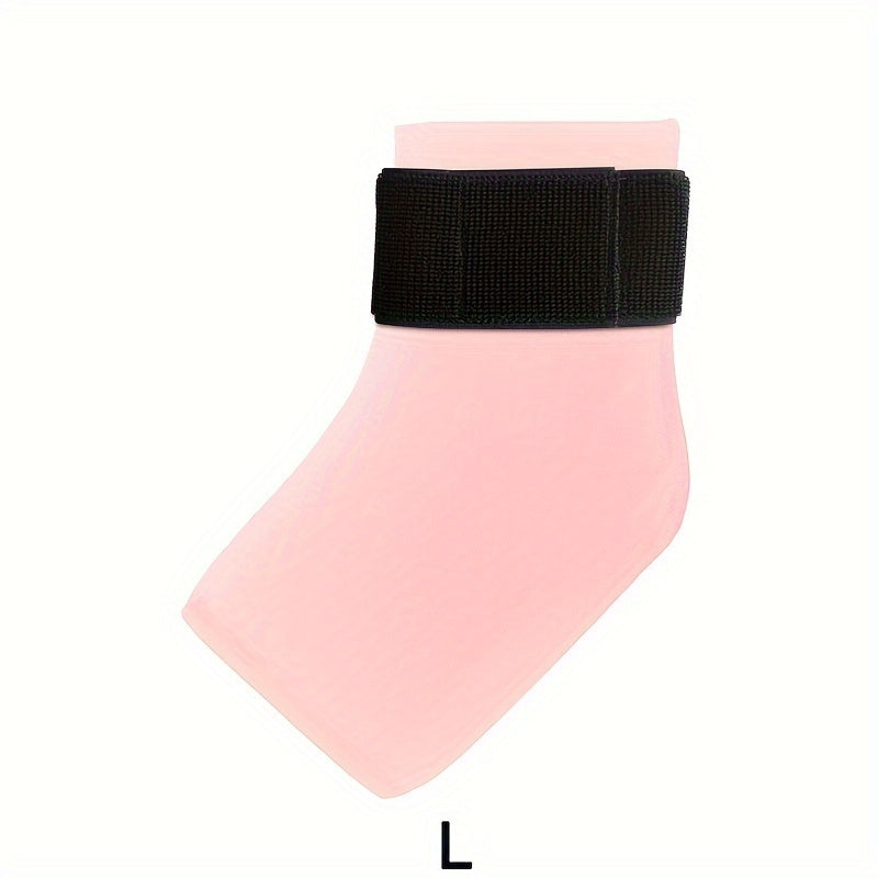 1pc Ankle Ice Wrap, Ankle Foot Ice Heel Ice Pack, Hot Cold Pack, Reusable Gel Ice Pack For-With Adjustable Strap To Offer Firm Fit-Ankle Ice Pack For Gel Cold Compress, Reusable, Hot And Cold Compress (L-XL)-Adjustable Design-Three Colors Available