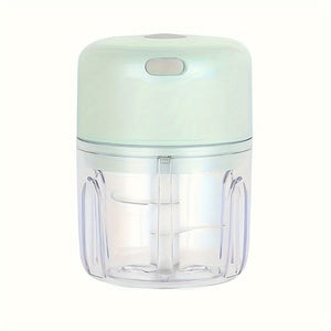 Multi-Purpose USB-Charged Mini Food Chopper - Quick and Efficient 1000 RPM Electric Grinder for Garlic, Veggies, and More