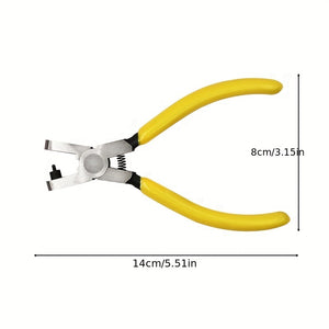 1pc Universal Hand Strap Watch Band Belt Punching Puncher, Leather Punch Tool Hole Pliers Tools 2.0mm