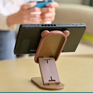 Cute Cartoon Animal Foldable Phone & Tablet Stand - Convenient Charging Holder for Desktop Use