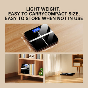 Weight Scale Electronic Scale, 396 Pound Digital Bathroom Scale, High-precision Weight Scale With LED High-definition Display Screen And Tem