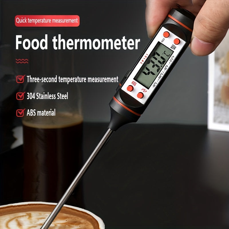 Kitchen Oil Thermometer BBQ Baking Temperature Measurement Electronic Food Thermometer Liquid Temperature Pen