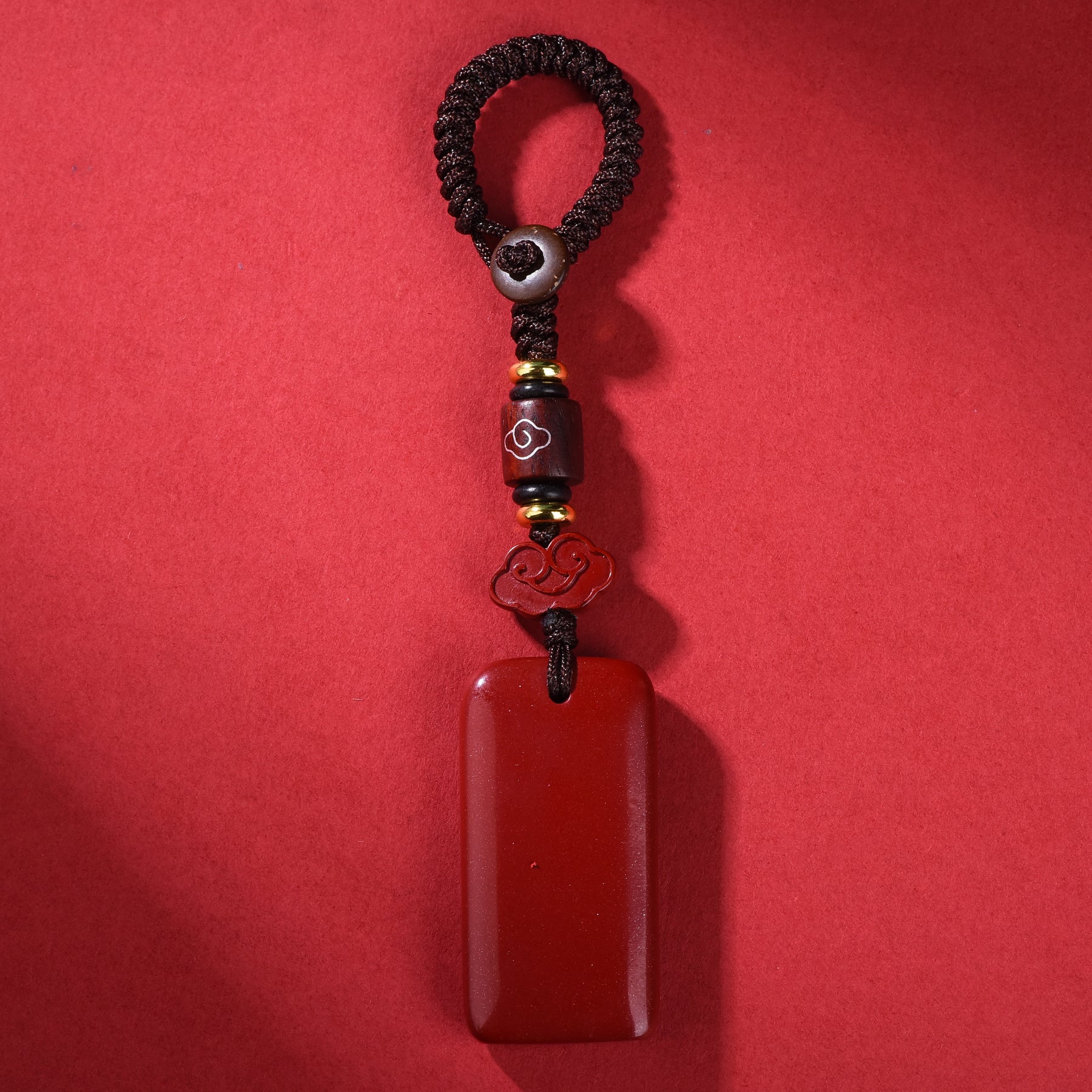 High Quality Cinnabar Key Chains Phone Chains