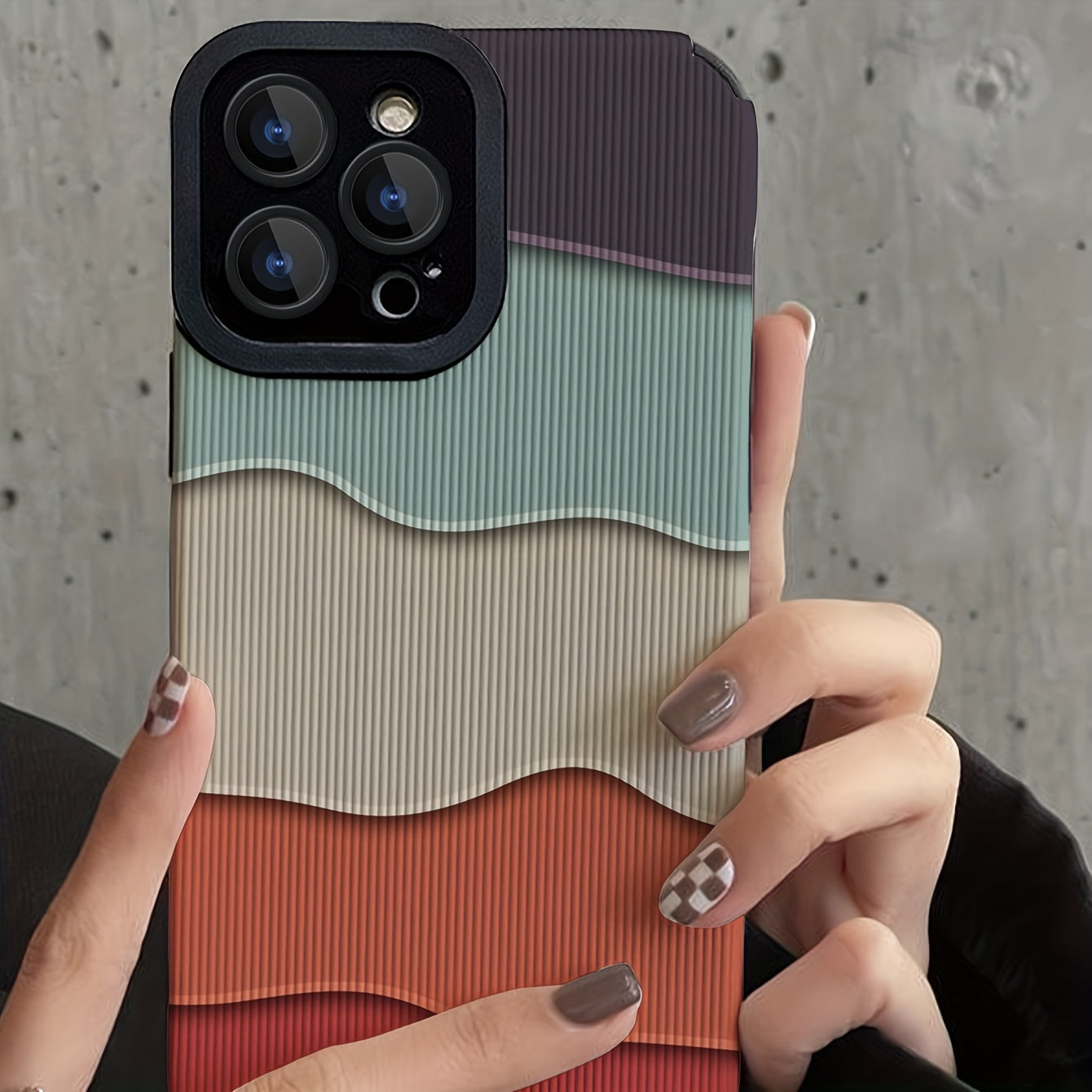 Fractured Multi-color Block Phone Case