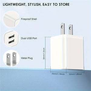 Watch Charger For Apple Watch Charger, Portable Wireless Fast Charging Cable Cord With USB Wall Charger Plug Adapter Block For Apple Watch Series 9/8/7/SE/6/5/4/3/2/1-3.3FT