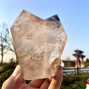 592g High Vibration Natural Crystal with Garden Quartz Soulmate Healing Points