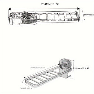 Space-Saving Foldable Clothes Drying Rack with Suction Cups - No-Drill, Invisible Travel Hanger for Balcony & Home Storage, Durable Plastic,