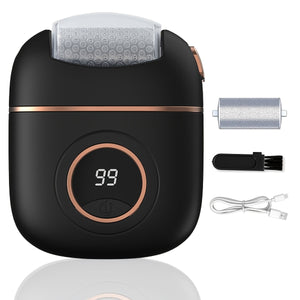 [Electric Peel Remover] Rechargeable Electric Foot Callus Remover Kit - Portable Professional Foot Care, Perfect Peel, Remove Hard Cracked Dry Skin