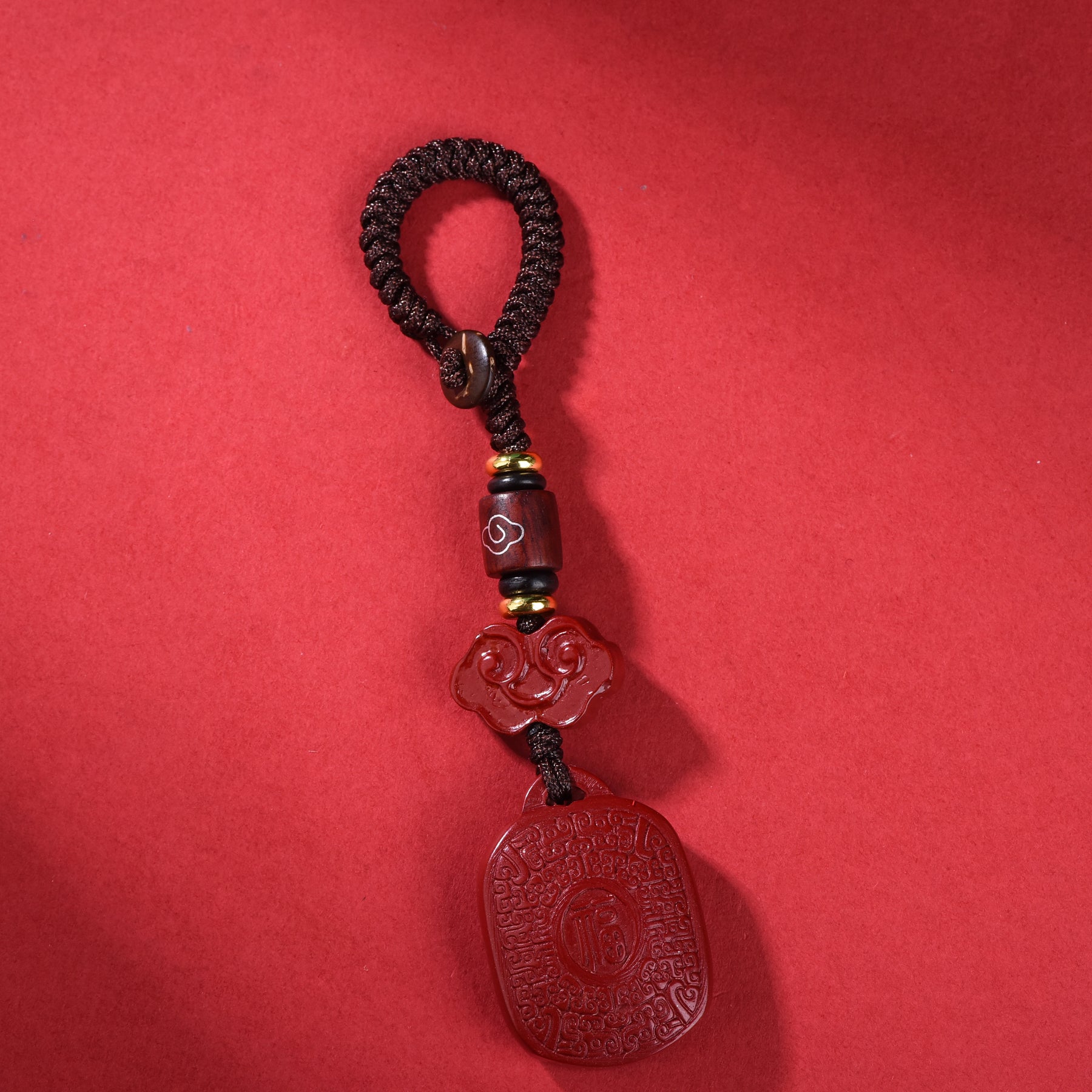 High Quality Cinnabar Key Chains Phone Chains