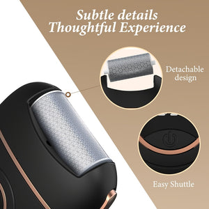 [Electric Peel Remover] Rechargeable Electric Foot Callus Remover Kit - Portable Professional Foot Care, Perfect Peel, Remove Hard Cracked Dry Skin