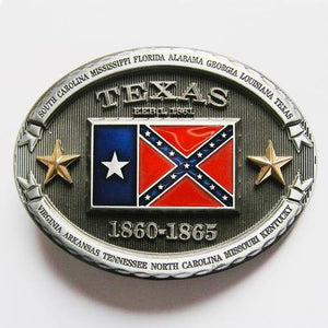 New Vintage Flag Oval Belt Buckle US Local Shipping