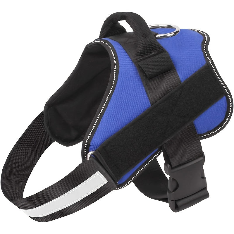 Reflective No-Pull Dog Harness with Breathable Design and Handle