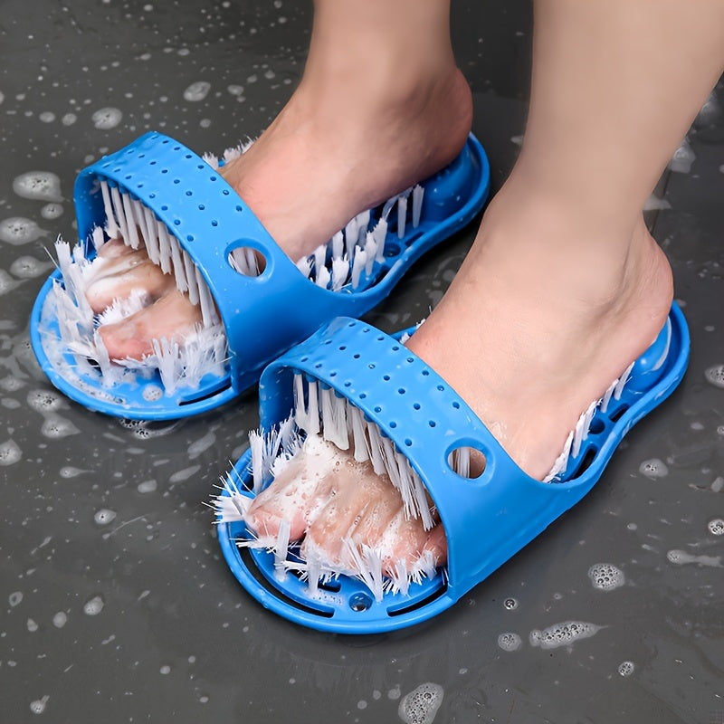 1pc Suction Cup Foot Washing Brush, Foot Scrub Massager Cleaner, Dead Skin Remover for Shower Floor
