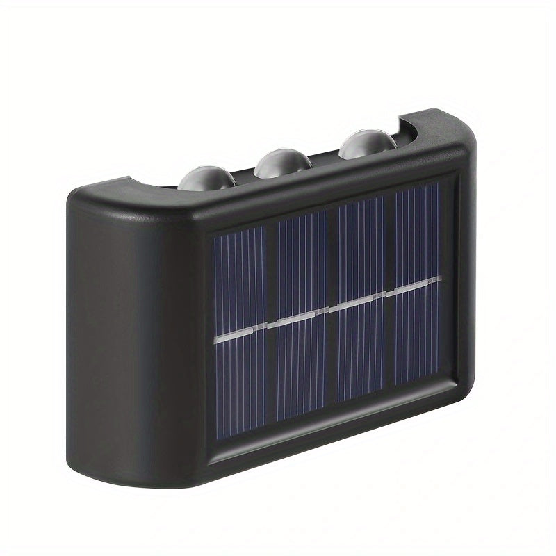 Brighten Up Your Outdoor Space With 2pcs Solar Up & Down Wall Lights!