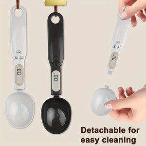 1pc 500g/0.1g Electronic Measuring Spoon Scale, Household Small Kitchen Electronic Scale, Weighing Spoon, Measuring Handheld Accessories Sca