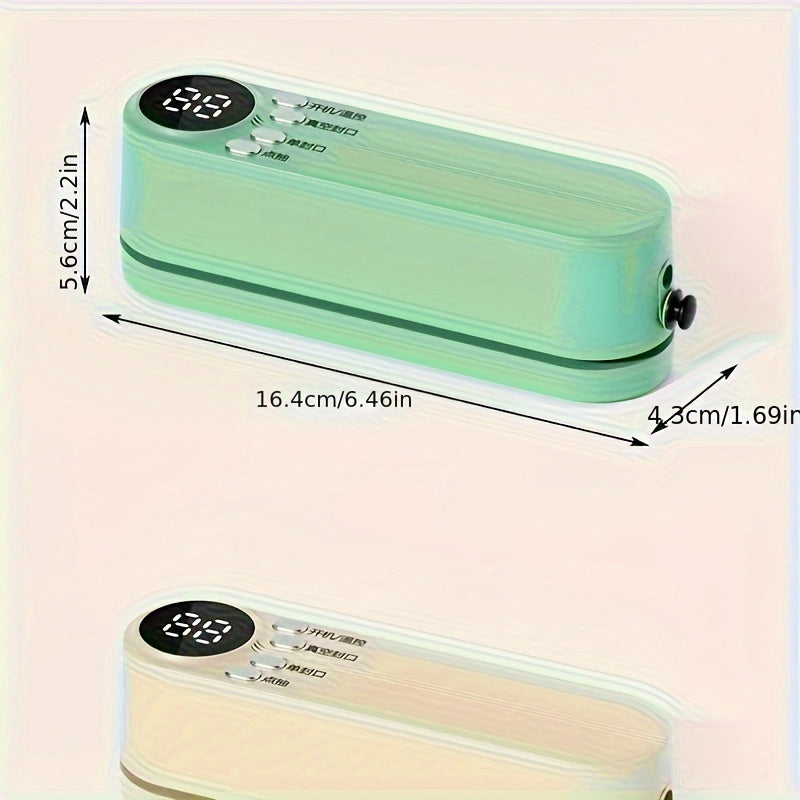 Fully automatic vacuum sealing machine - one click operation, capable of rapid sealingpreservation, space saving, multi-functional snacks, m