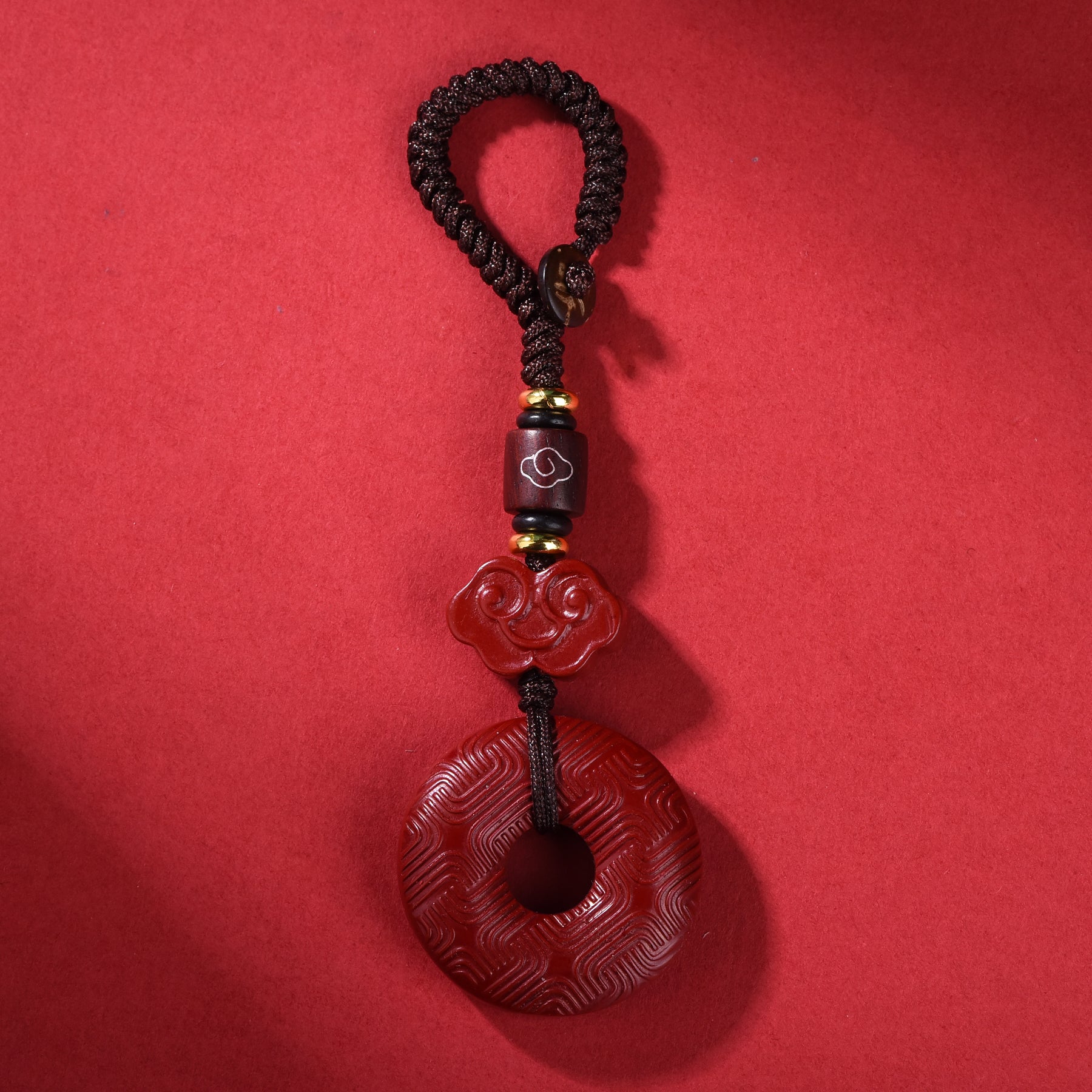 High Quality Cinnabar Key Chains Phone Chains