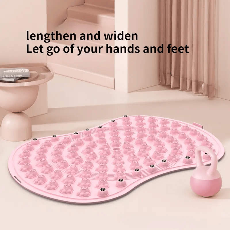 Acupoint Foot Massage Toe Pressing Plate Foot Massage Artifact Pad Silicone Toe Pressing Plate Thickening Home Jogging Foot Pad