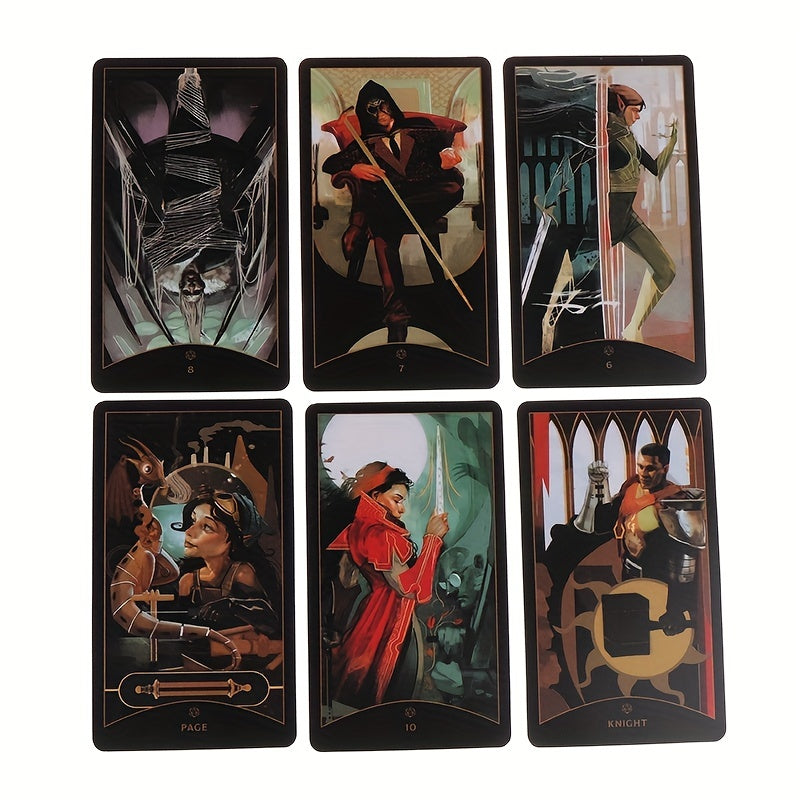 1 Pack/78pcs The Dungeons Dragons Tarot Deck Tarot ,New Cards, Party Game Card