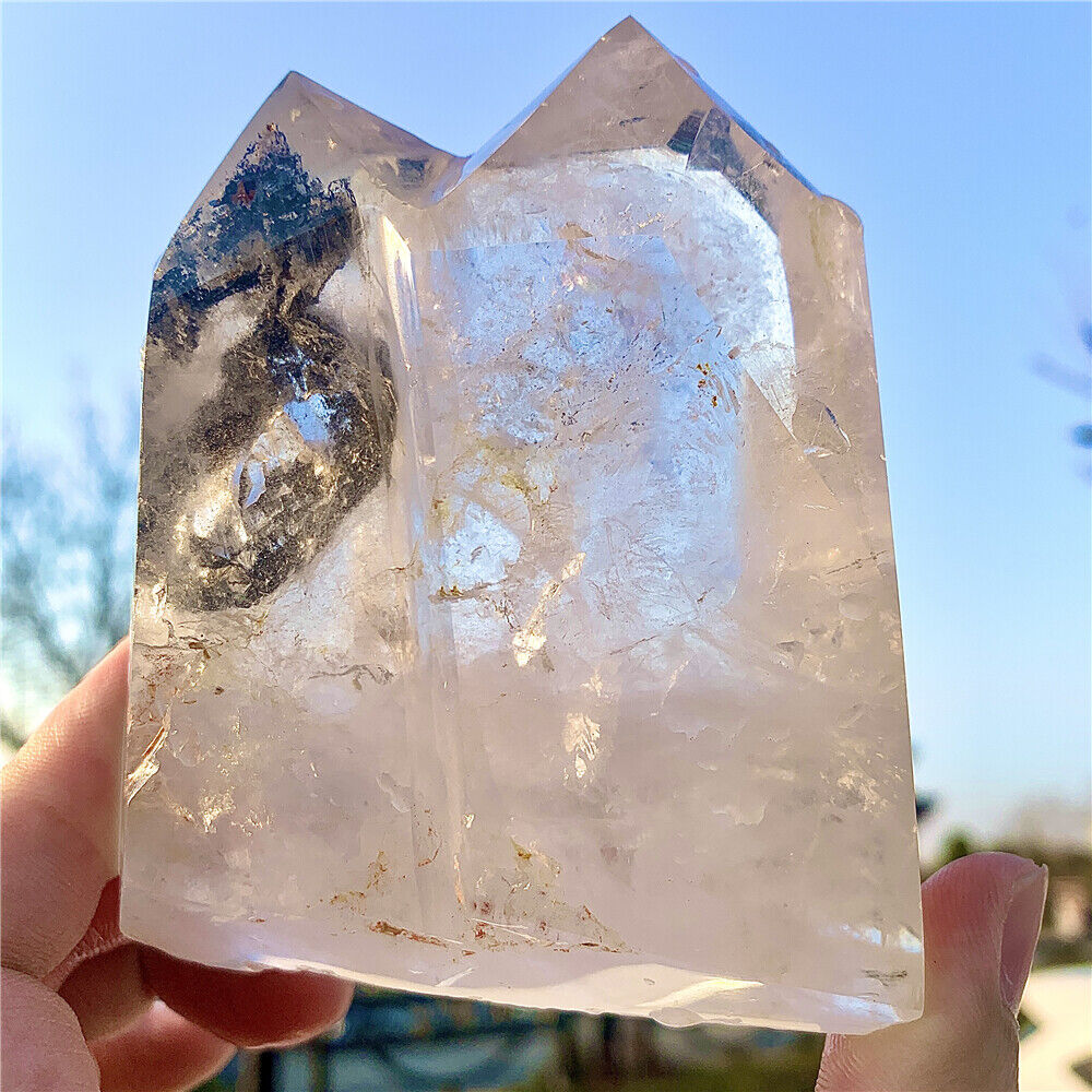 499g High Vibration Natural Crystal With Garden Quartz Soulmate Healing Points