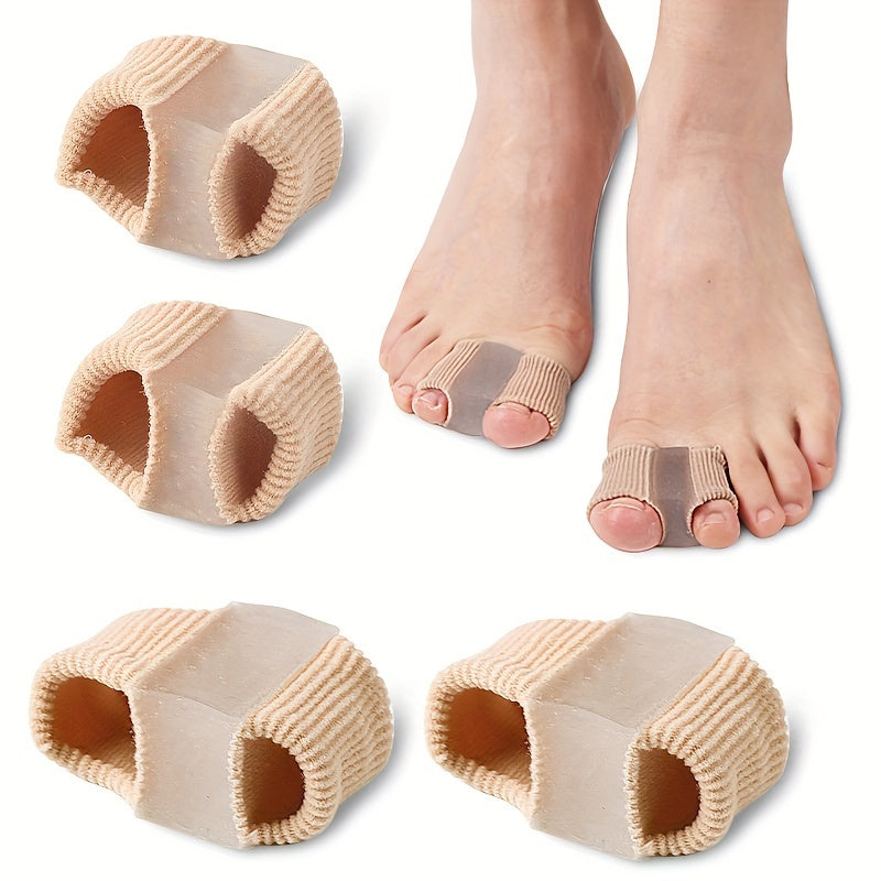 RooRuns 4pcs Or 2pcs Toe Spacers - Perfect For Women & Men