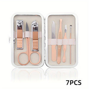 7/10/12/15/18 In 1 Professional Stainless Steel Nail Clipper Pedicure& Manicure Set -  All Purpose Set For Nails Daily And Salon !