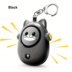 [Loud Safety Alarm] 130dB Loud Personal Safety Alarm with LED Light - Women's, Men and Elderly Emergency Security Keychain