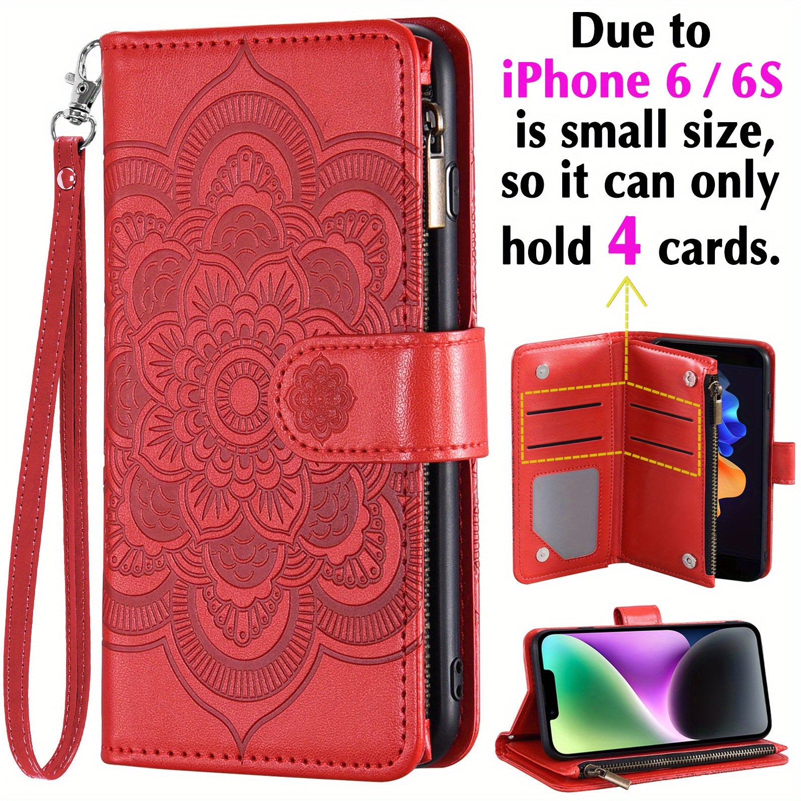 Premium Artificial Leather Credit Card Holder Phone Case For IPhone 6/7/8/SE/X/XR/XS/11/12/13/14 Pro Max 5G/7Plus/8Plus/SE2016/SE2022/Promax