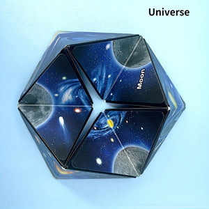 Infinite Flipping And Changing Magic Cube Puzzle Decompressing Three-dimensional Kaleidoscope Rollover Children's Toys