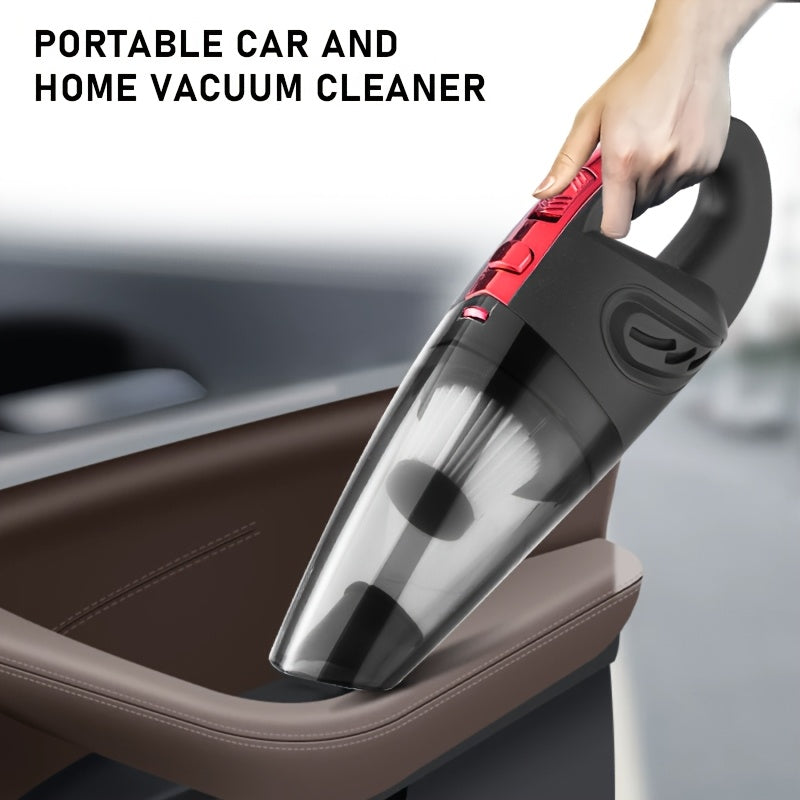 Handheld Car Vacuum Cleaner - Easy to Clean, Pet Hair & Keyboard, Dry/Wet Cleaning, Multi-Scenario Use