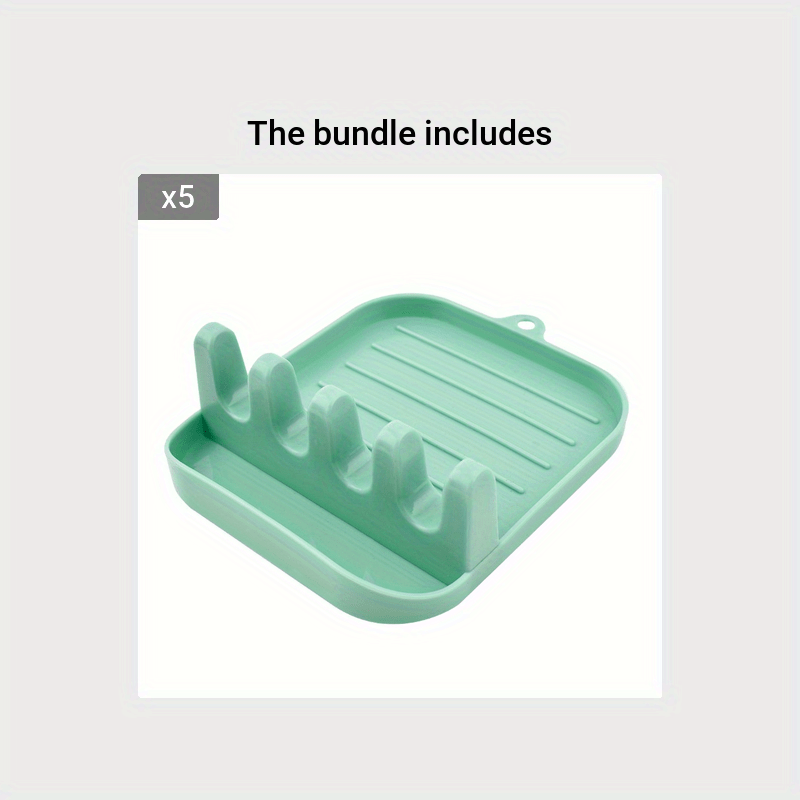 1pc Spoon Rest, Multi-purpose Utensils Holder, Spoon Shovel Rack, Pot Cover Rack, Spatula Rack Shelf, Kitchenware Rack For Restaurant