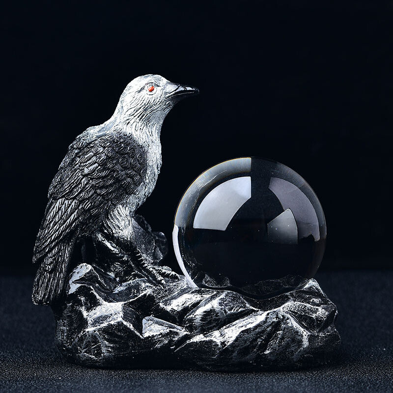 Crow Design Crystal Ball Stand Sphere Stand Crystal Ball Globe Holder Decor