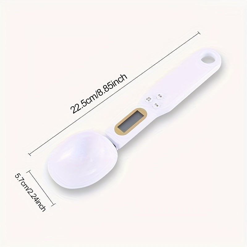1pc 500g/0.1g Electronic Measuring Spoon Scale, Household Small Kitchen Electronic Scale, Weighing Spoon, Measuring Handheld Accessories Sca