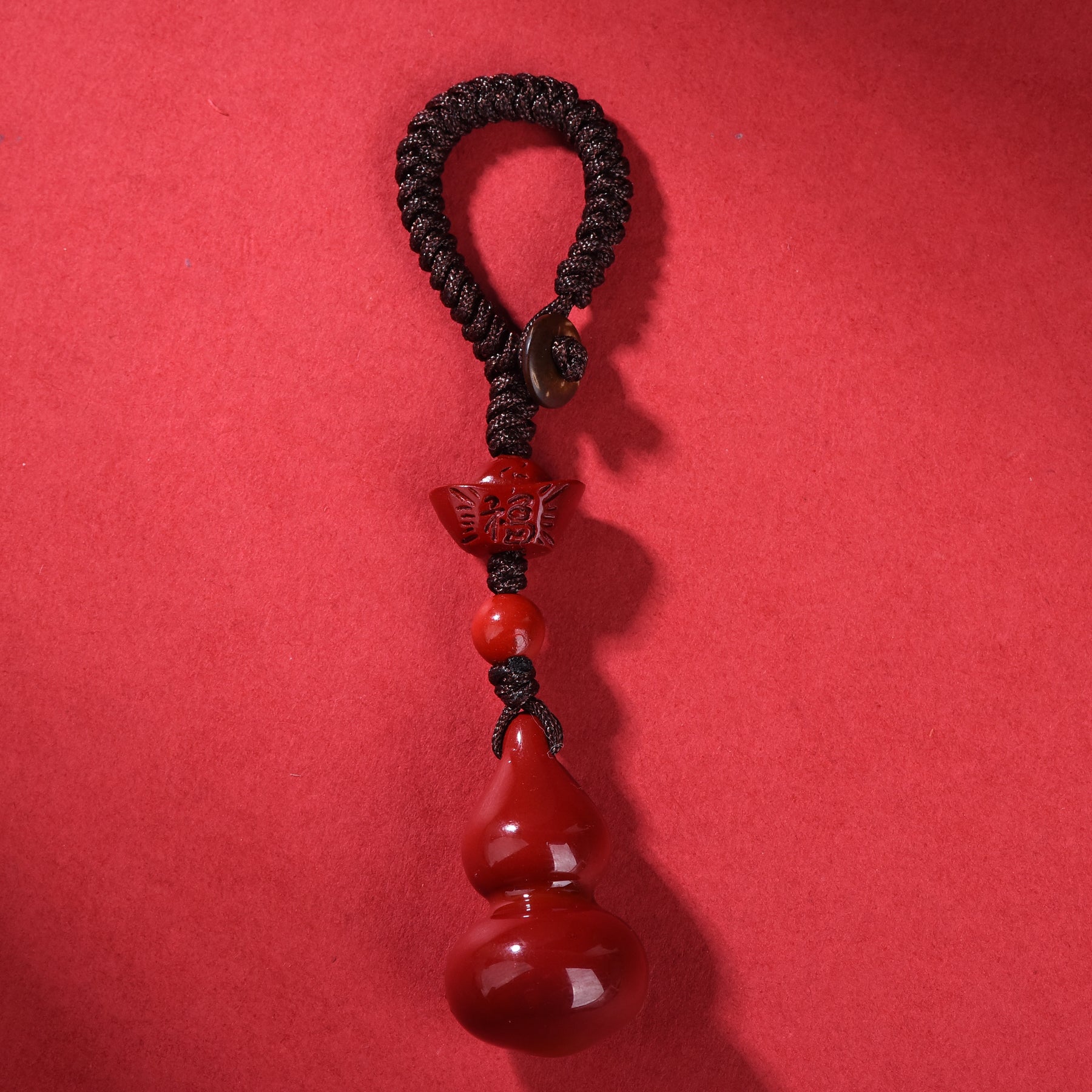 High Quality Cinnabar Key Chains Phone Chains