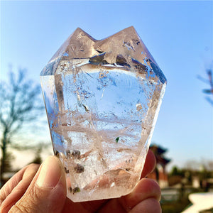 262g High Vibration Natural Crystal With Garden Quartz Soulmate Healing Specimen