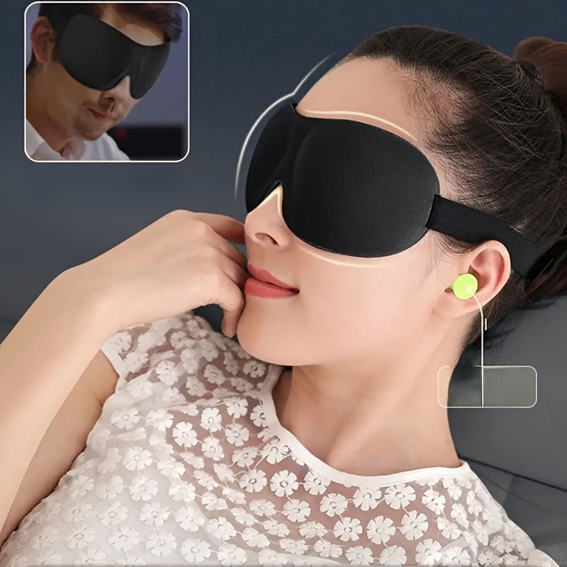 3D Three-dimensional Eye Mask For Outdoor Travel Sleeping