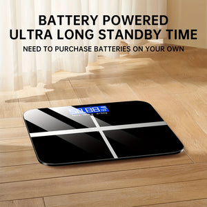 Weight Scale Electronic Scale, 396 Pound Digital Bathroom Scale, High-precision Weight Scale With LED High-definition Display Screen And Tem