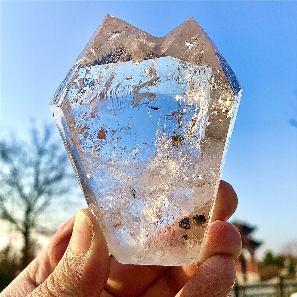 262g High Vibration Natural Crystal With Garden Quartz Soulmate Healing Specimen