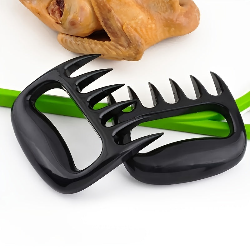 2pcs Bear Claw Meat Separator: The Creative Kitchen Essential for Easily Tearing Meat!