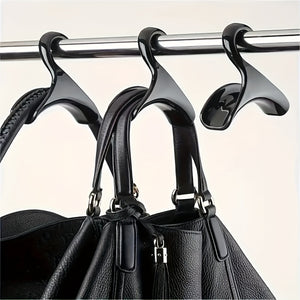 10pcs/Pack Heavy-Duty Purse Hooks - Sturdy Handbag Hangers with Anti-Slip Backing for Closet, Tote Bag, Backpack, Belt, Scarves, and Hat Org