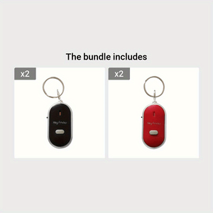 Never Lose Your Keys Again: 1pc Key Anti-Loss Device With Wireless Whistle & Audio Induction Finder