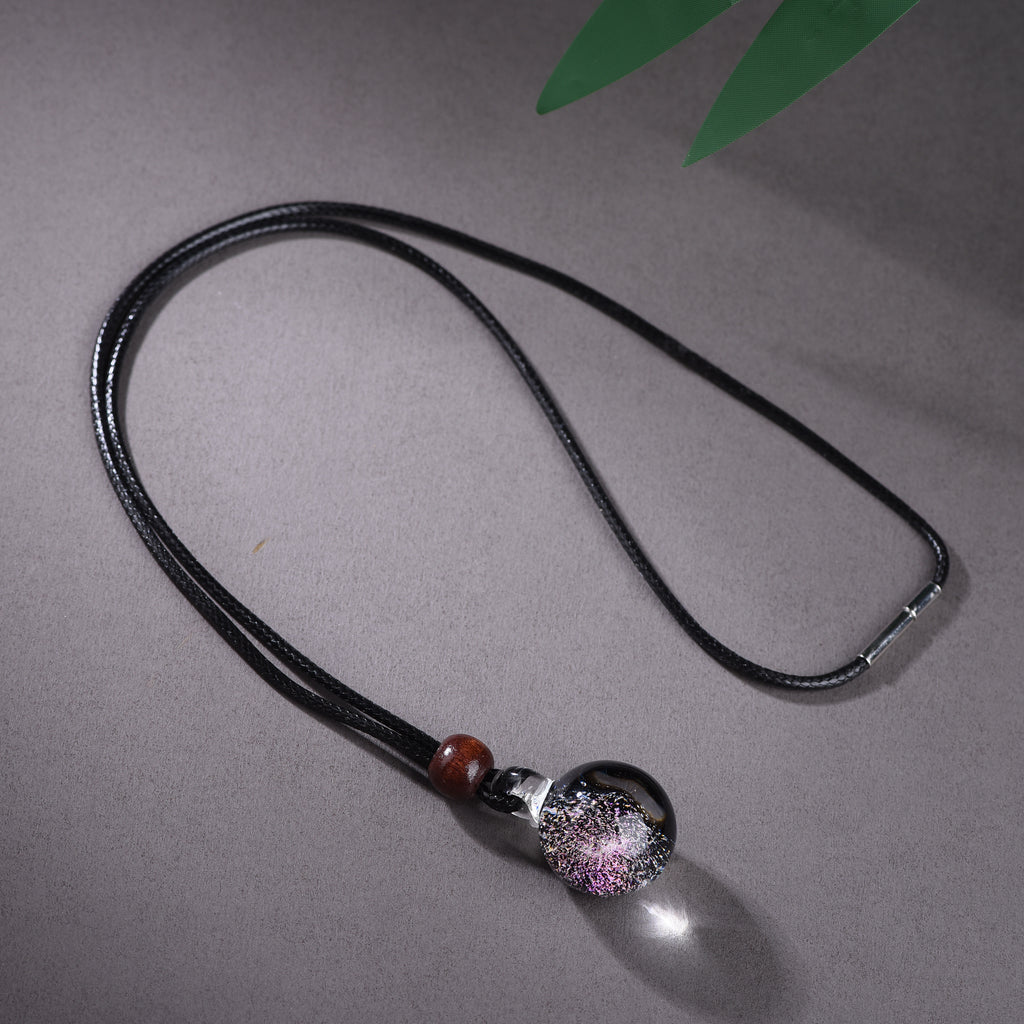 All blessings combined Glass Ball Necklaces