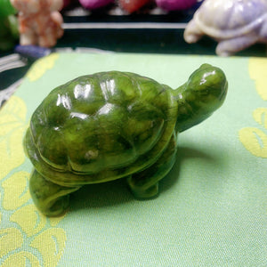 Hand carved Crystal Turtle Crystal Gift Crystal Figurine Crystal Carving Crystal Animal