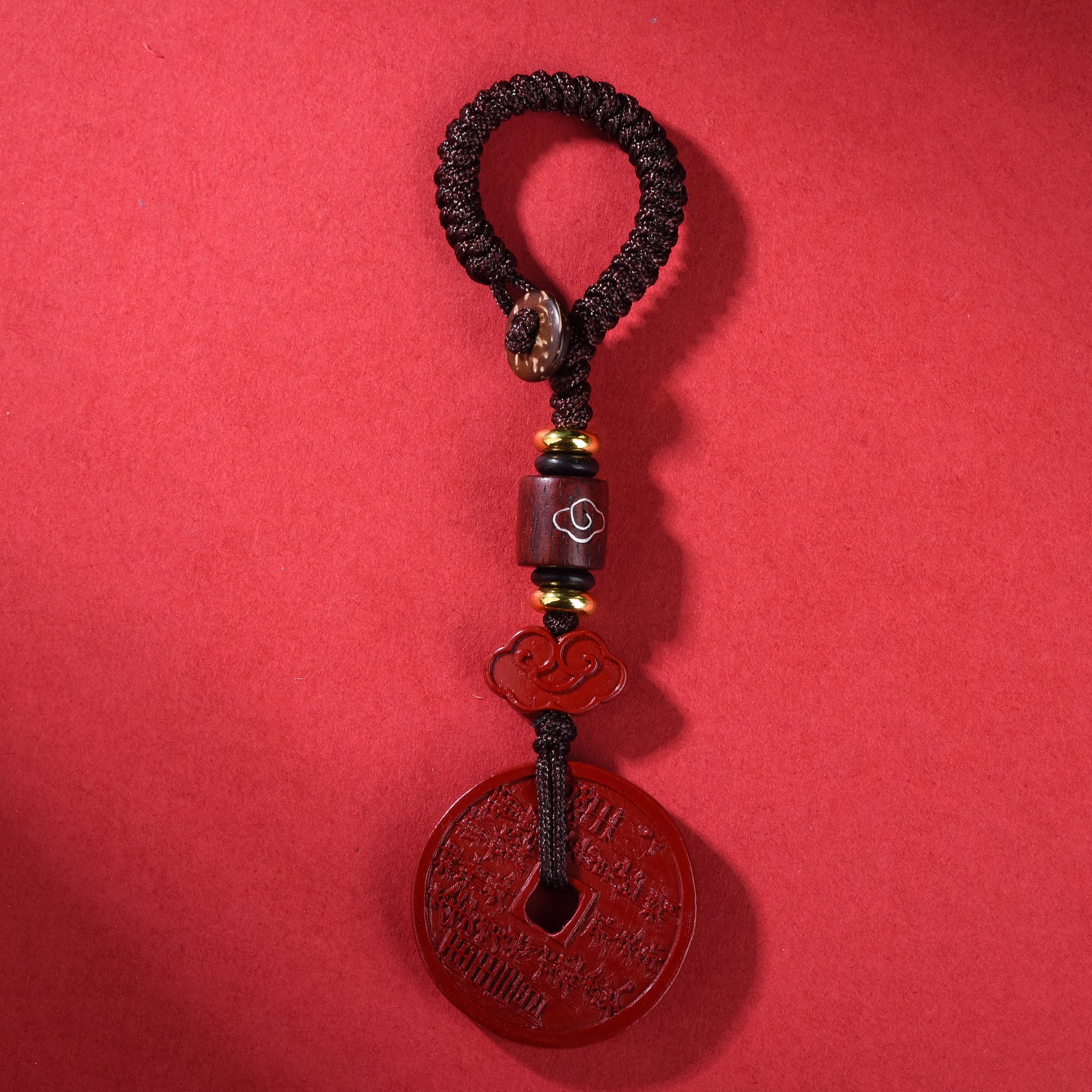 High Quality Cinnabar Key Chains Phone Chains